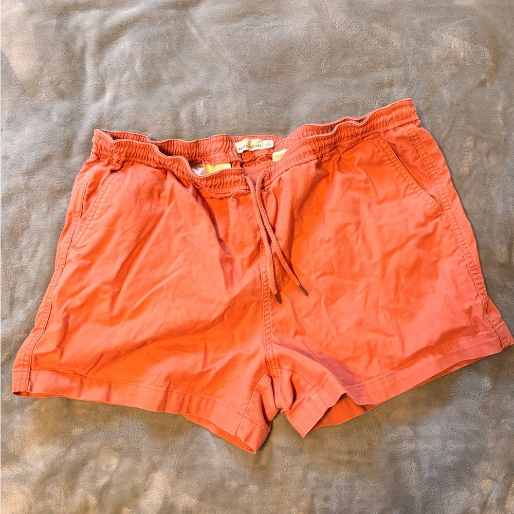 L.L. Bean Women's Salmon Cargo Shorts